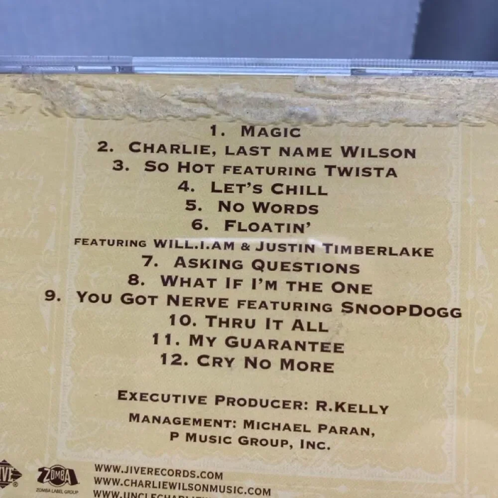 Charlie Wilson CD Collection 3 CDs Just Charlie Charlie Last Name - Picture 6 of 7